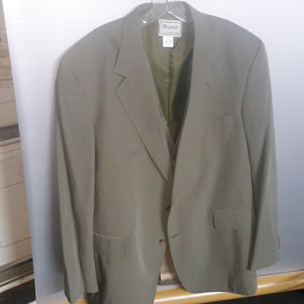 Vintage Bruno Jacket and Vest Sz 44T ( SKU P 314
